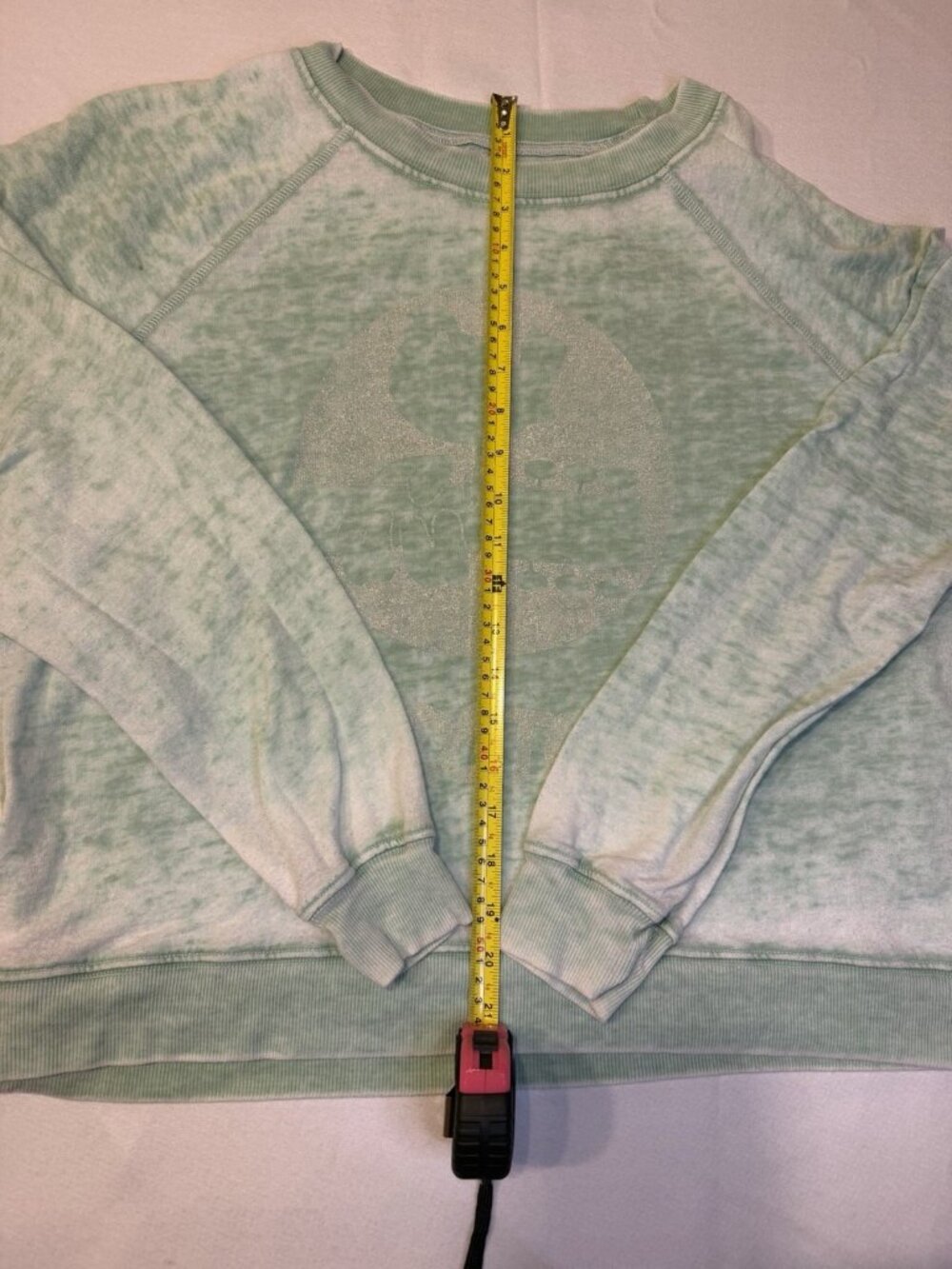 Recycled Karma Woodstock Acid Wash Sweatshirt Size M Vintage Graphic Pullover - Picture 5 of 5